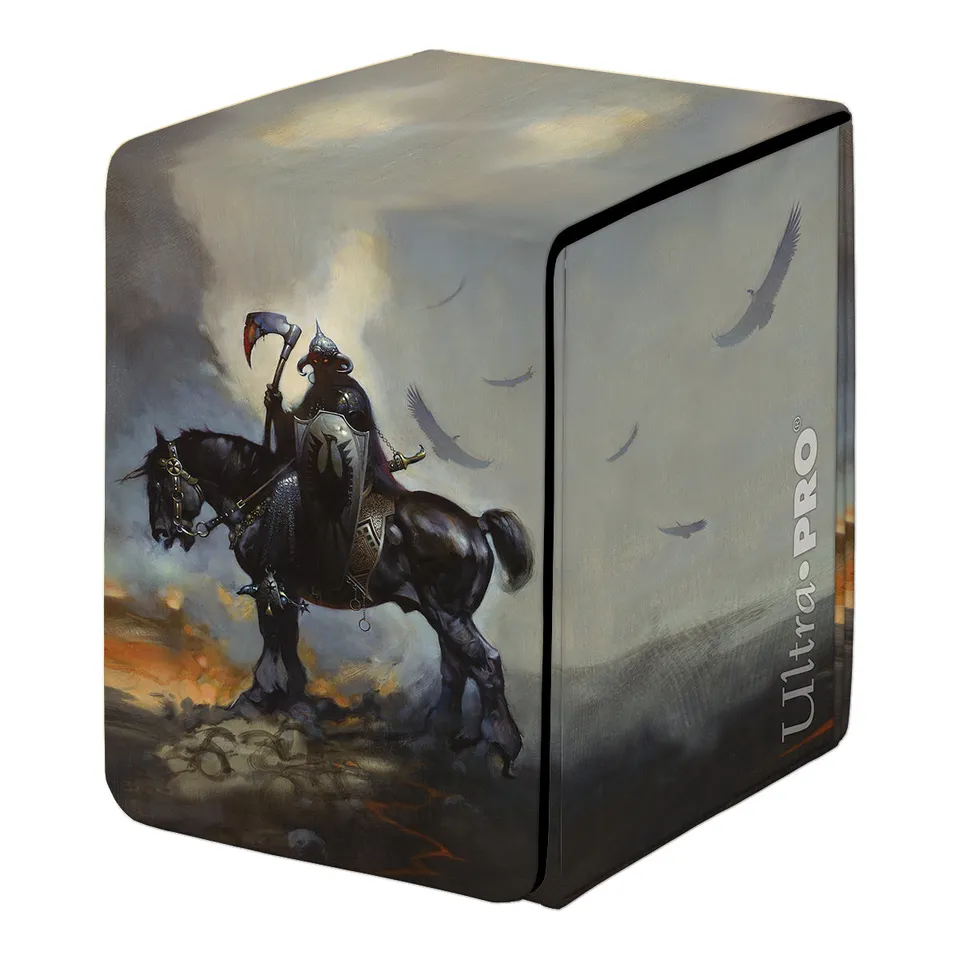 ultra-pro-death-dealer-alcove-flip-deck-box-frank-frazetta image 1