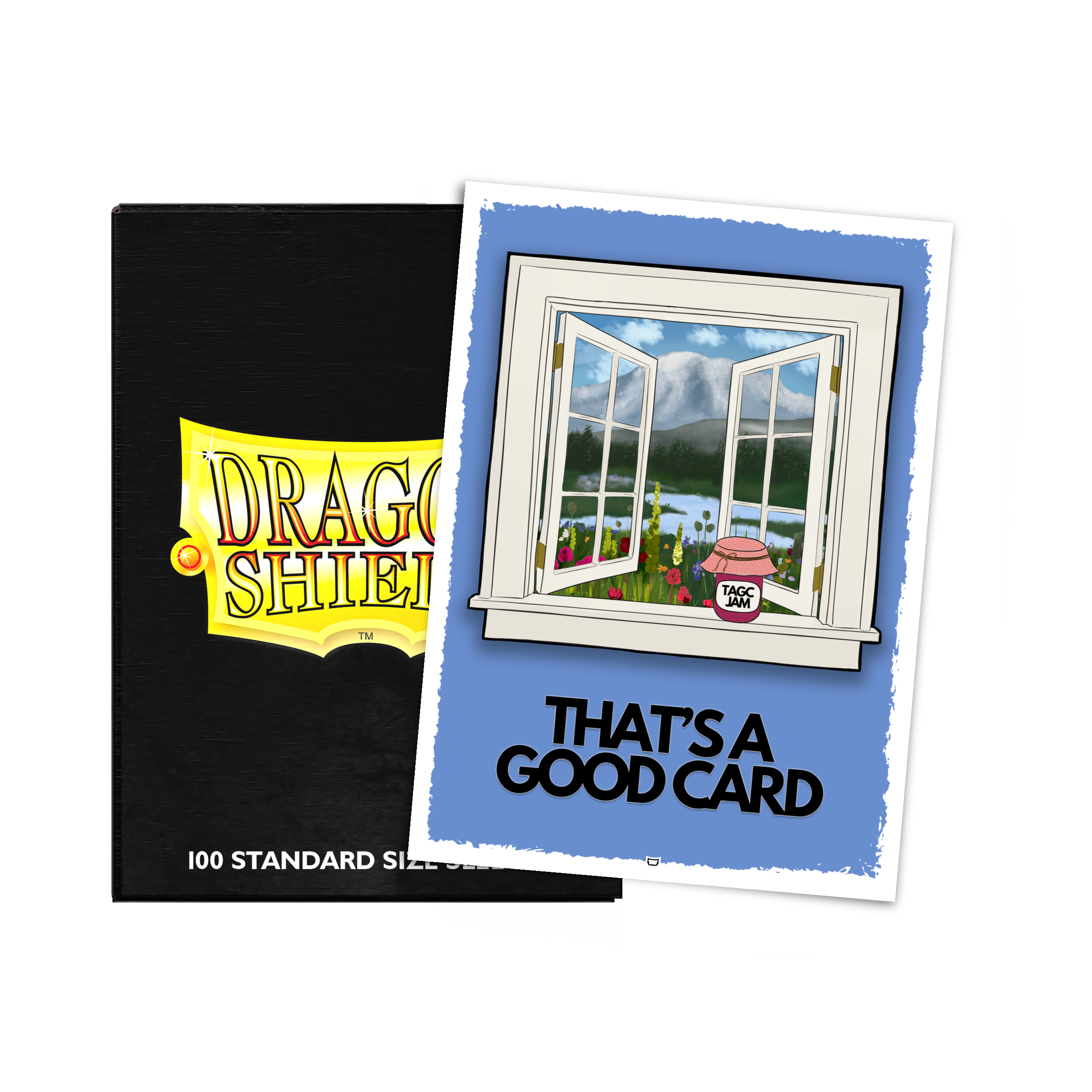 dragon-shield-brushed-art-sleeves-that-s-a-good-card-window-to-jam image 2