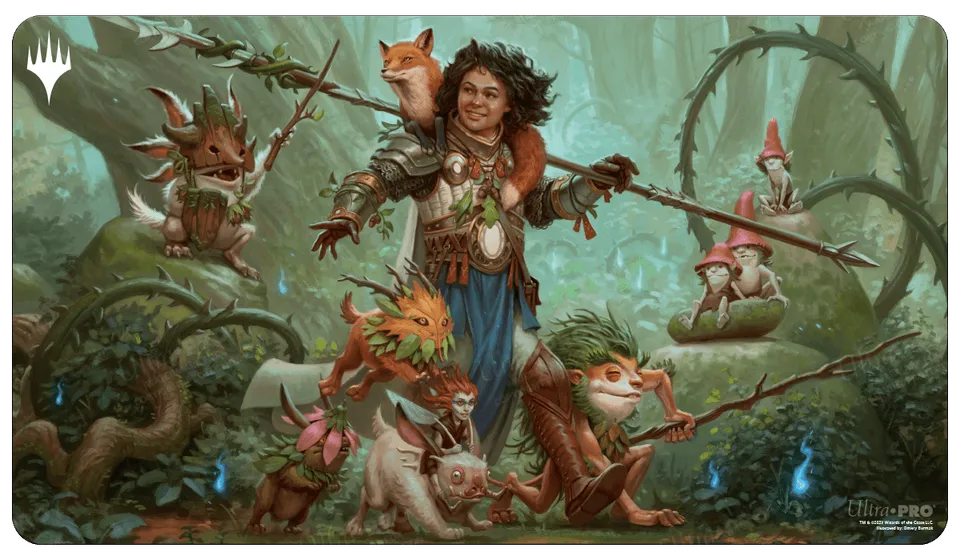 ultra-pro-magic-the-gathering-wilds-of-eldraine-ellivere-of-the-wild-court-playm image 1