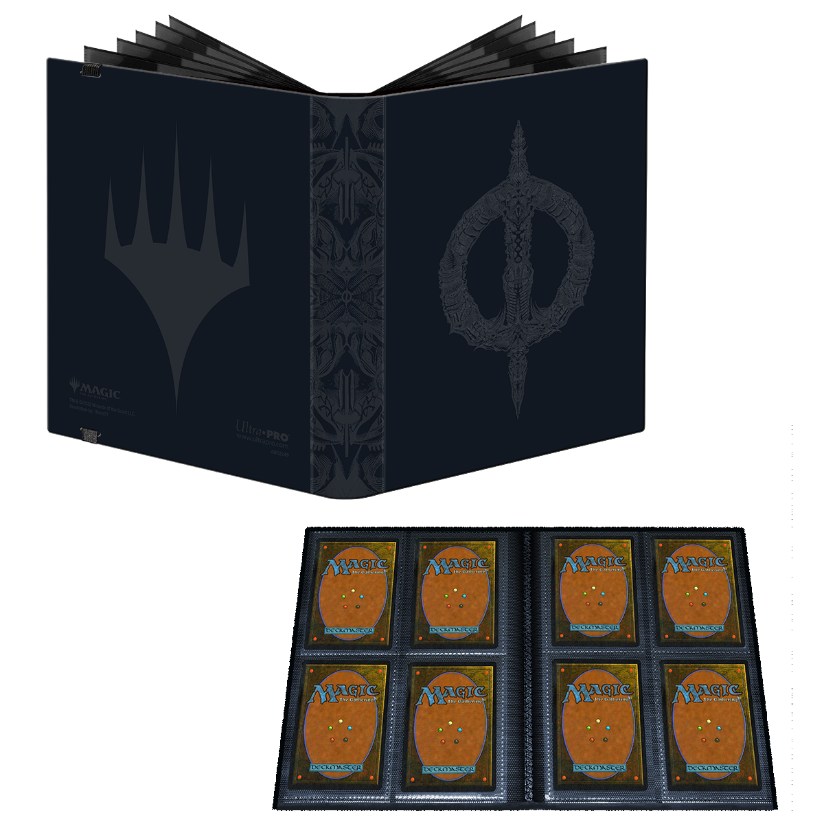 ultra-pro-phyrexia-all-will-be-one-phyrexian-ink-4-pocket-pro-binder-f-r-magic-t image 2