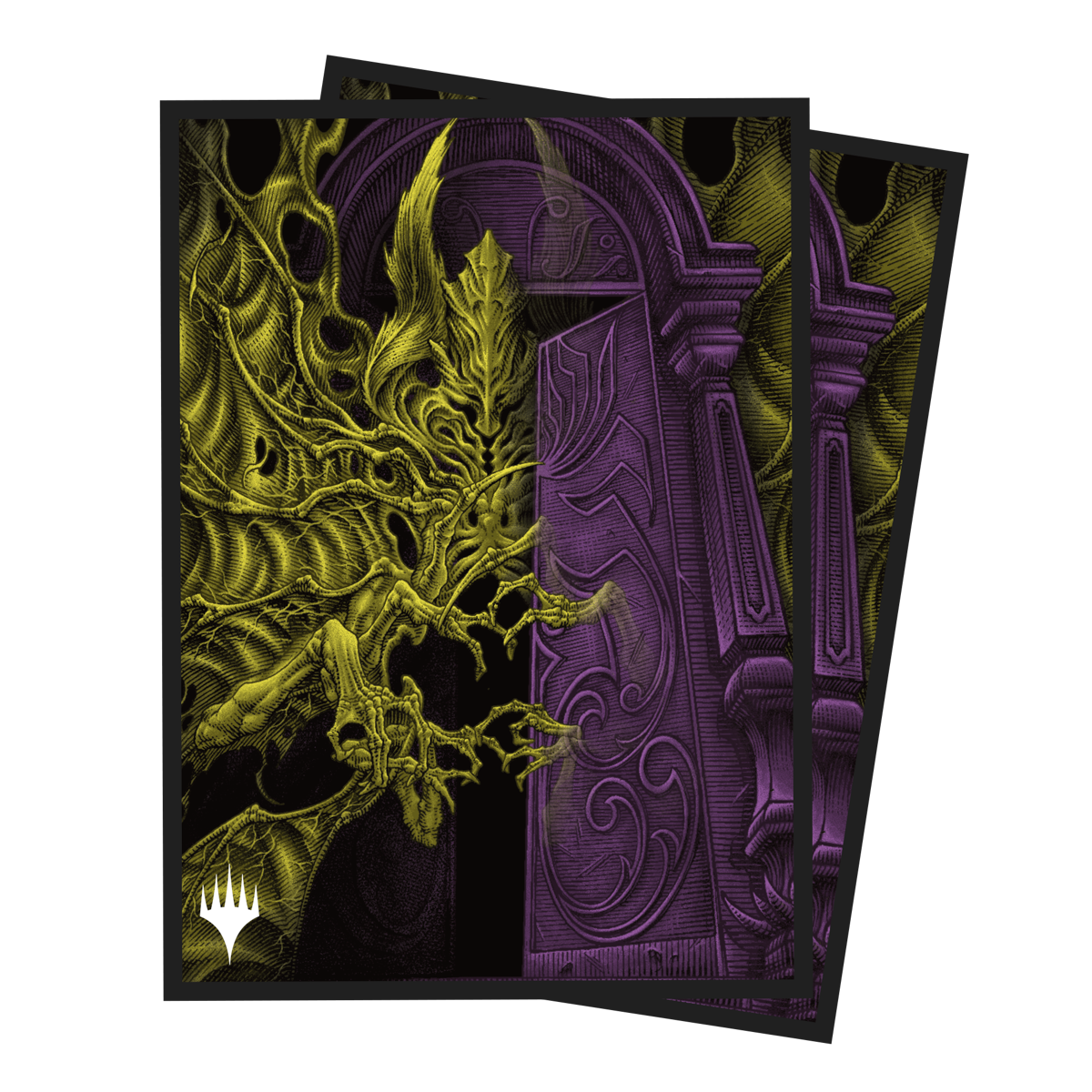 ultra-pro-duskmourn-deck-protector-sleeves-100ct-valgavoth-terror-eater-double-e image 1
