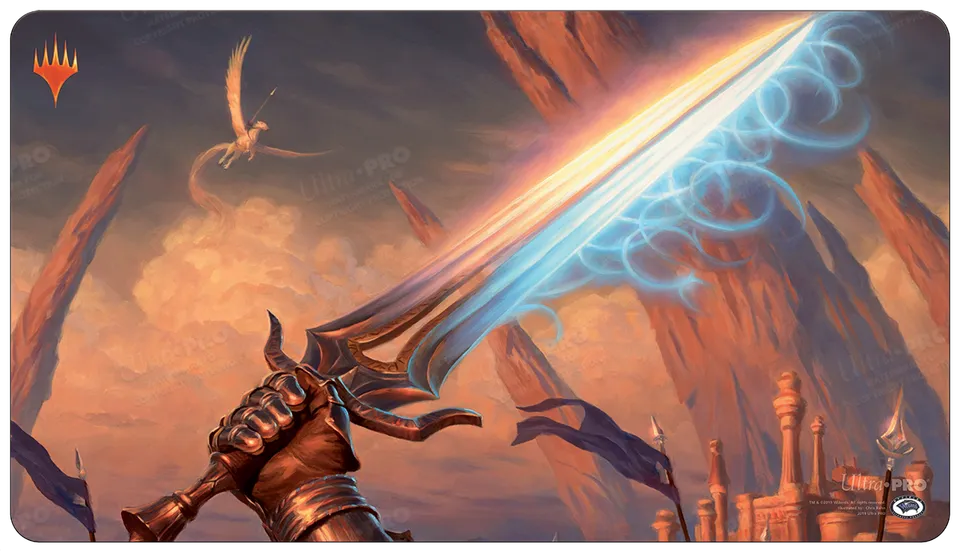 ultra-pro-modern-horizons-mh1-sword-of-truth-and-justice-standard-gaming-playmat image 1