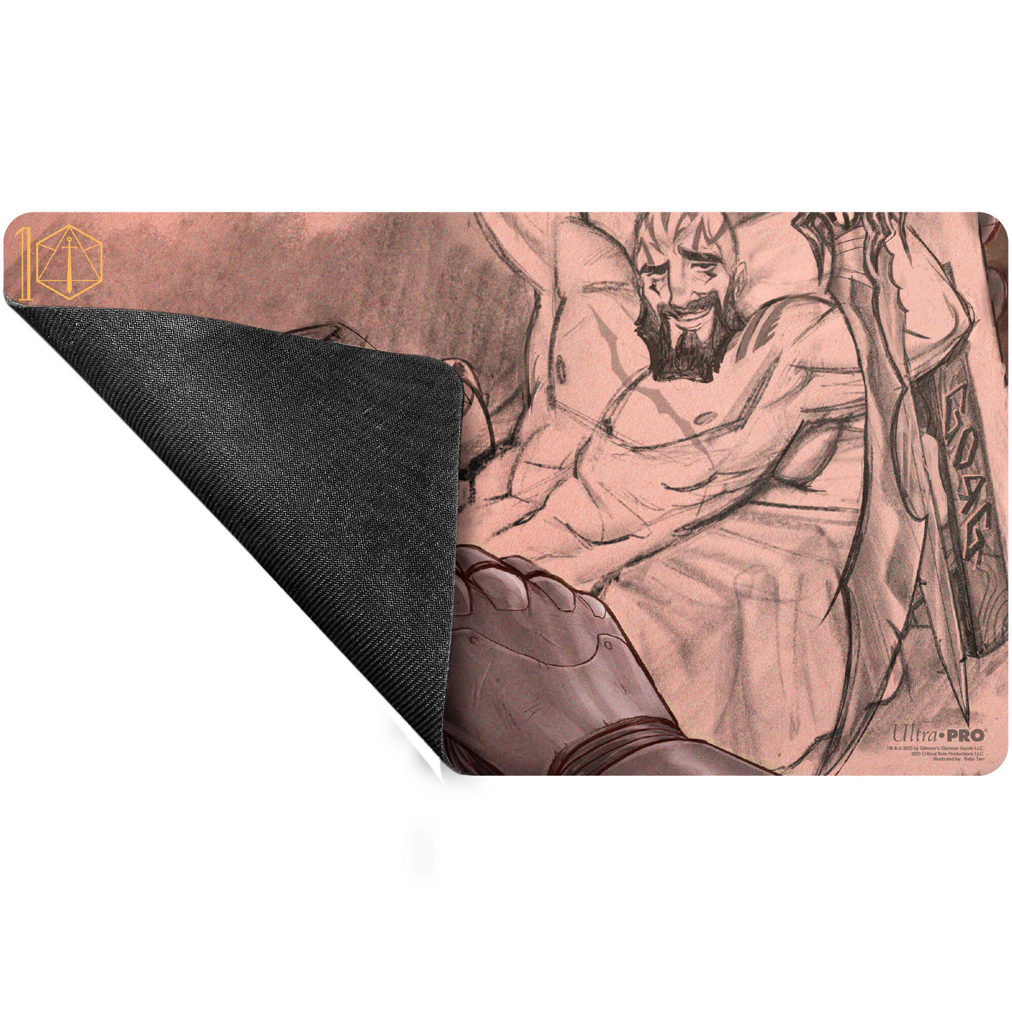 ultra-pro-critical-role-pinups-grog-spielmatte-standard-61-x-34-3-cm image 3