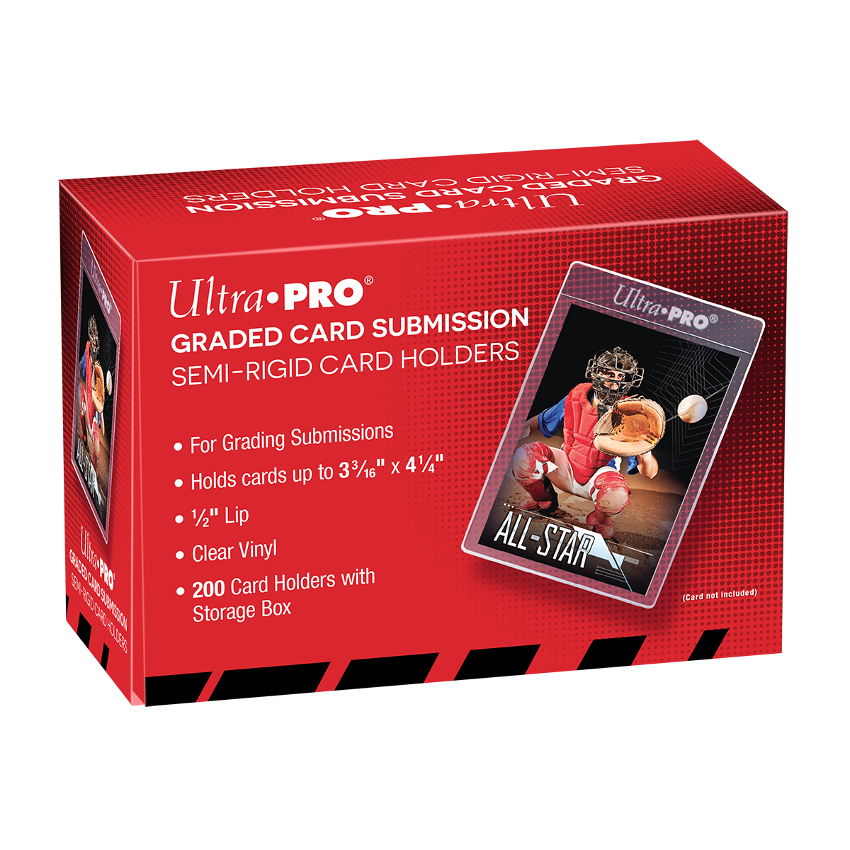 ultra-pro-semi-rigid-tall-card-holder-mit-1-2-lippe-200ct-bis-35pt image 1