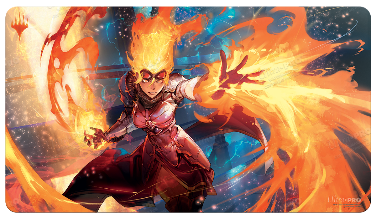 ultra-pro-magic-the-gathering-war-of-the-spark-chandra-standard-spielmatte image 1