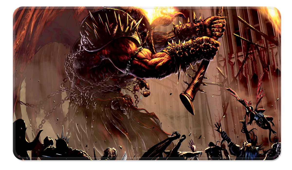 ultra-pro-commander-series-2-allied-rakdos-stitched-gaming-playmat-f-r-magic-the image 1