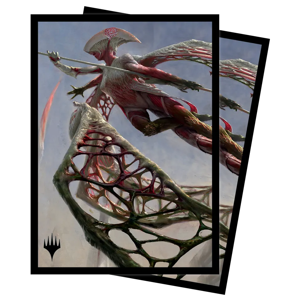ultra-pro-phyrexia-all-will-be-one-ixhel-scion-of-atraxa-deck-protector-sleeves- image 1