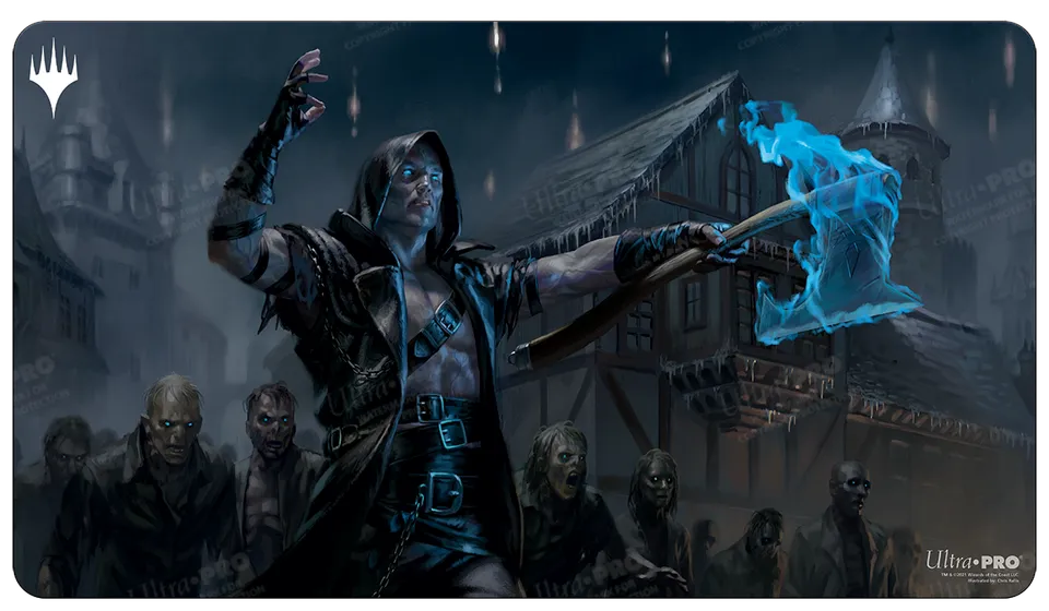 ultra-pro-innistrad-midnight-hunt-wilhelt-the-rotcleaver-standard-gaming-playmat image 1