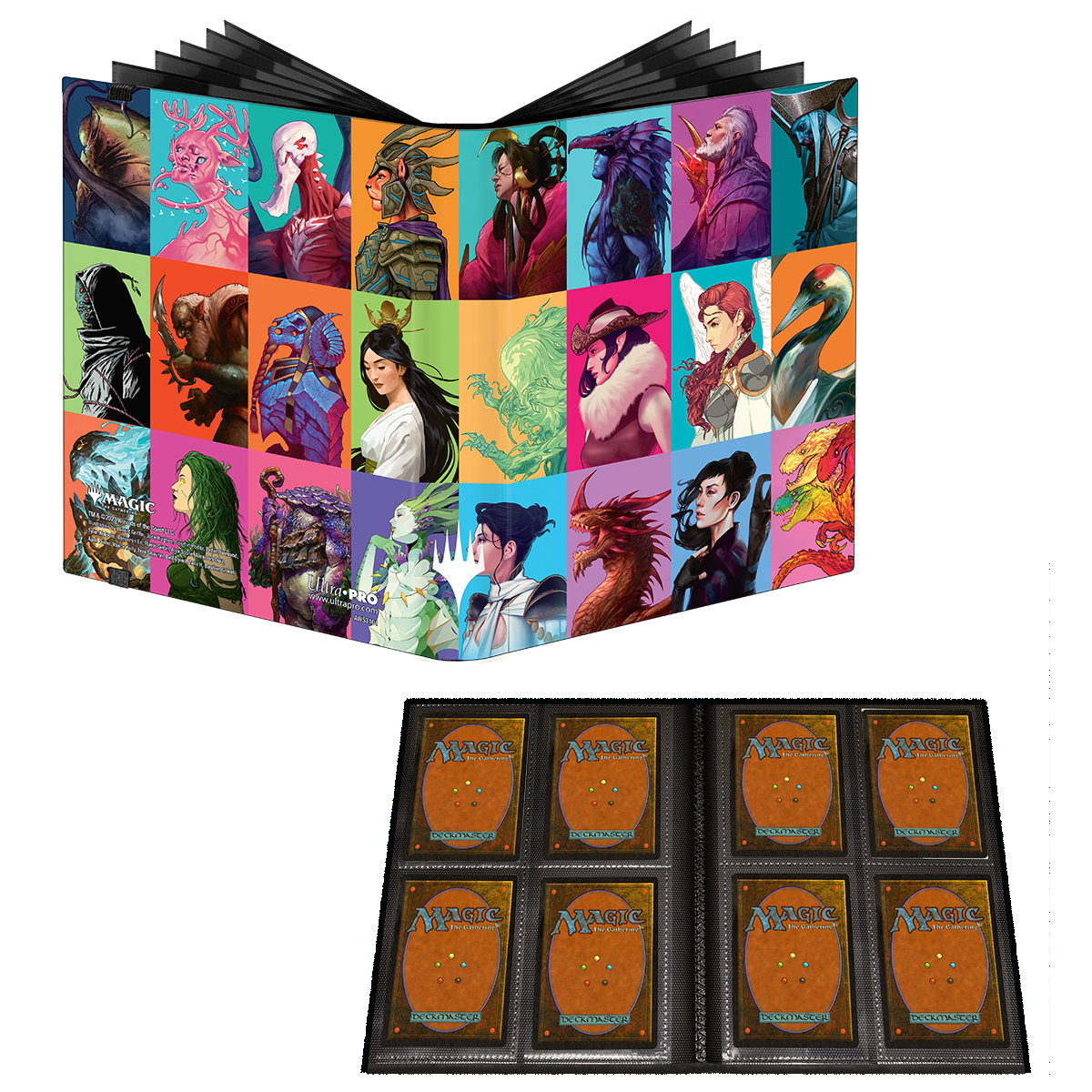 ultra-pro-commander-masters-pop-collage-4-pocket-pro-binder-f-r-magic-the-gather image 2