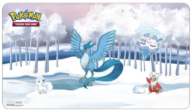 ultra-pro-gallery-series-frosted-forest-gaming-playmat-f-r-pokemon-24-x-13-5-zol image 1