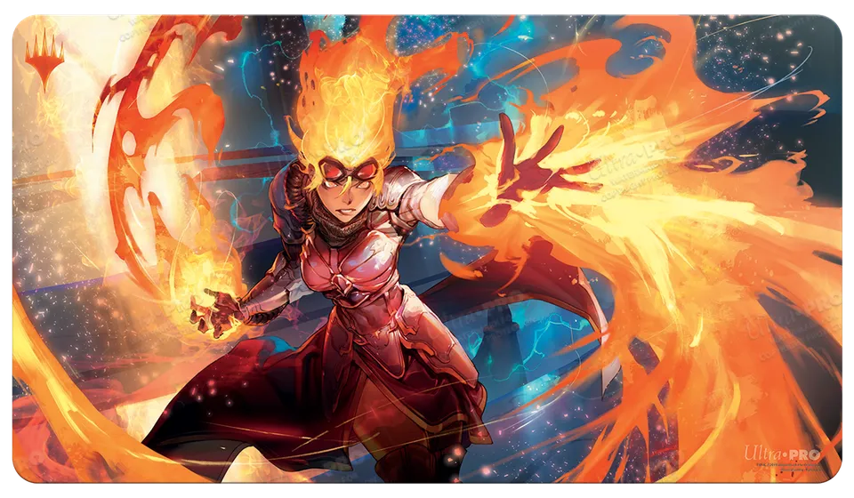 ultra-pro-magic-the-gathering-war-of-the-spark-chandra-standard-spielmatte image 1
