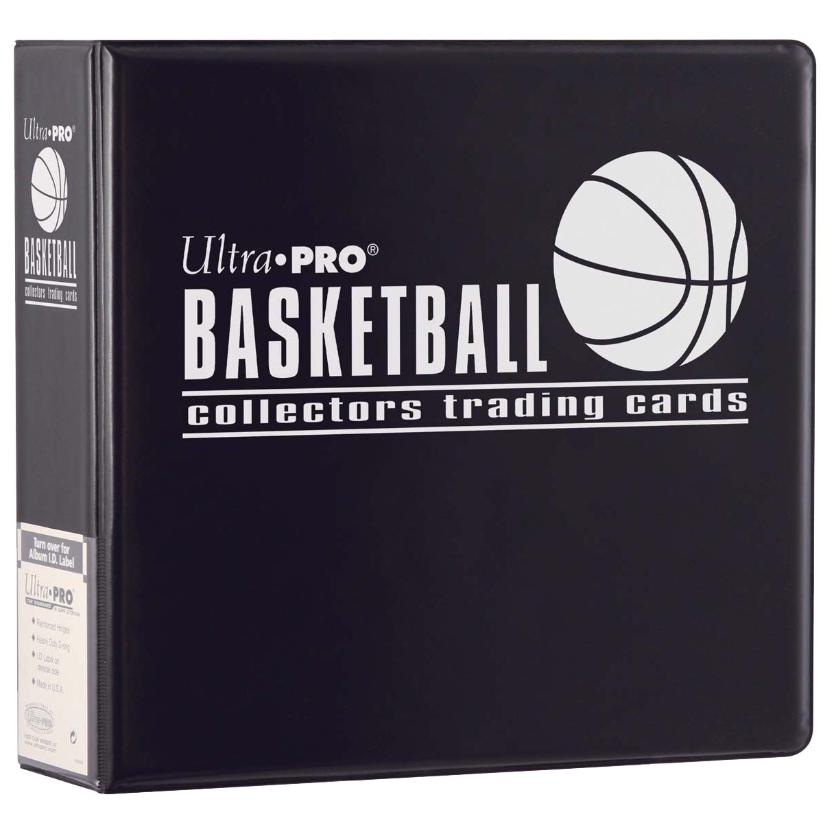 ultra-pro-3-basketball-trading-card-sammelalbum-f-r-standard-seiten-schwarz-mit- image 1