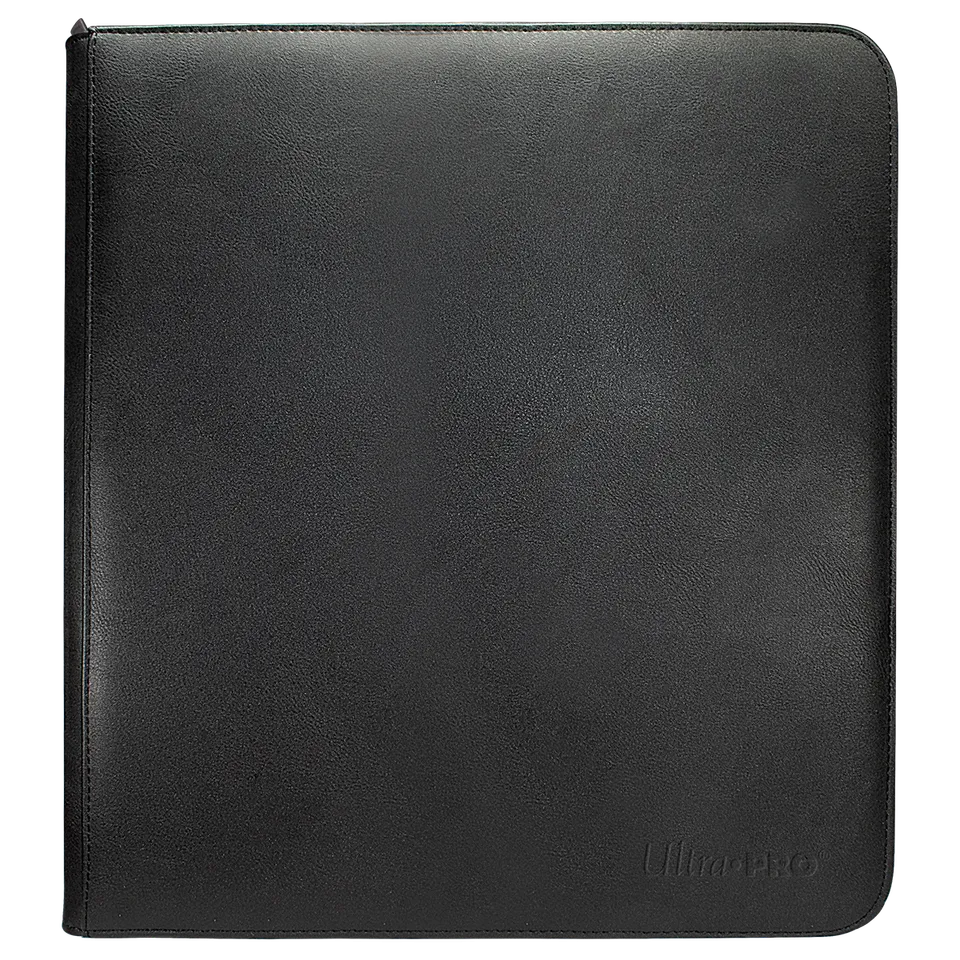 ultra-pro-vivid-black-12-pocket-zippered-pro-binder-album-f-r-sammelkarten image 1