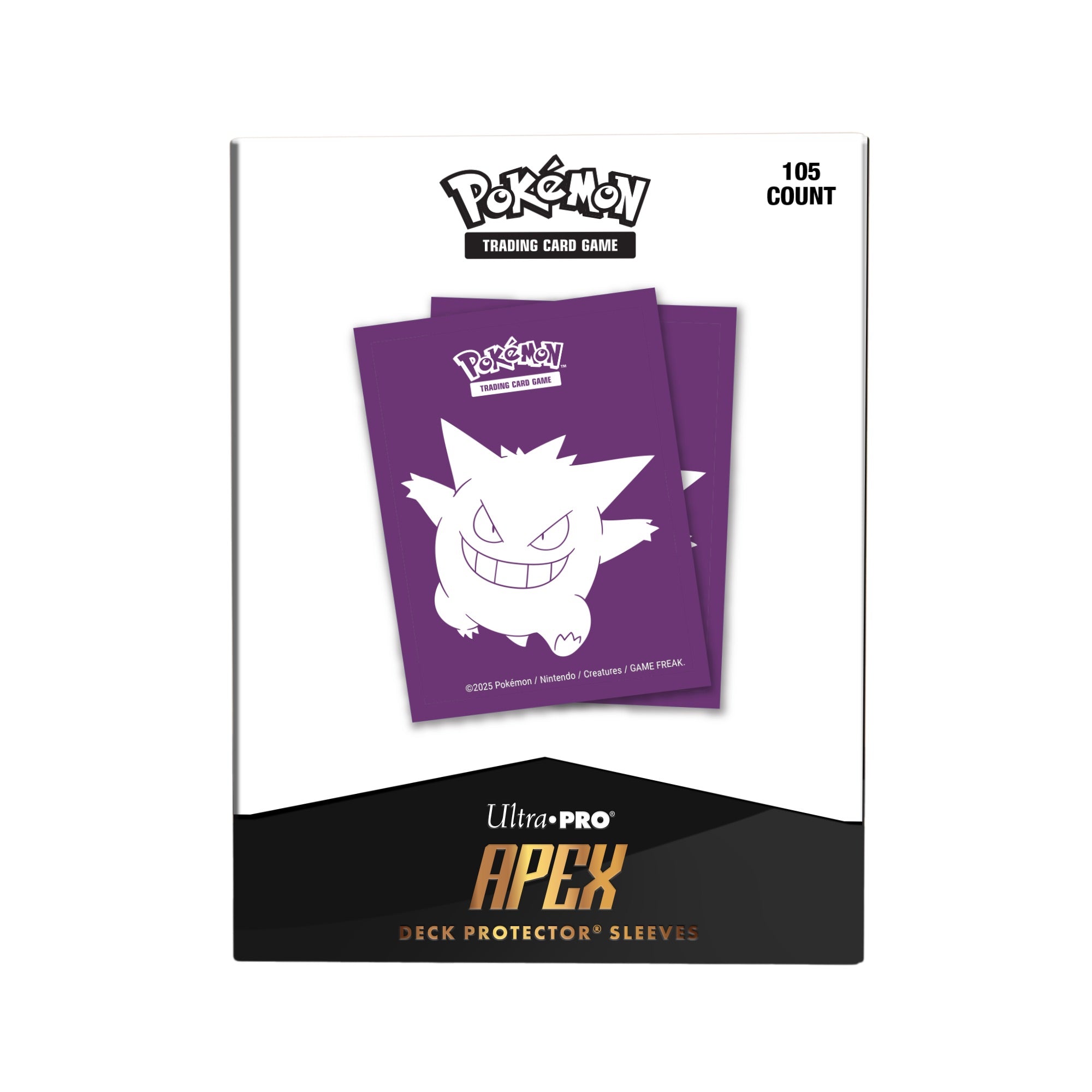 ultra-pro-elite-gengar-105ct-apex-deck-protector-sleeves-f-r-pok-mon image 4