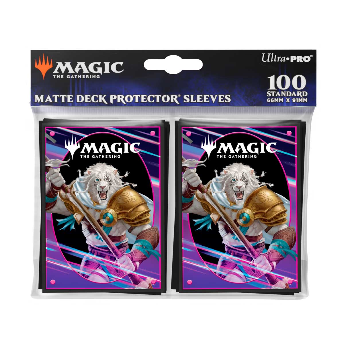 ultra-pro-foundations-ajani-100ct-deck-protector-sleeves-light-f-r-magic-the-gat image 3