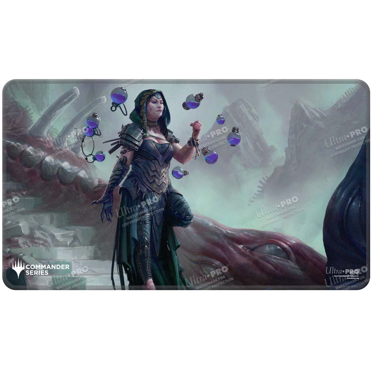 ultra-pro-commander-series-4-shard-kess-stitched-standard-gaming-playmat-magic-t image 1