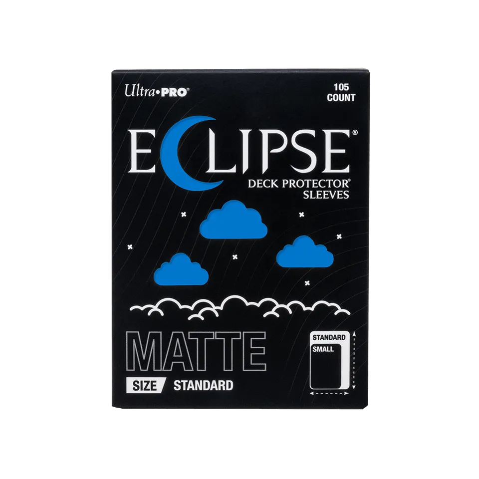 ultra-pro-eclipse-matte-standard-deck-protector-sleeves-pacific-blue-105-st-ck image 1