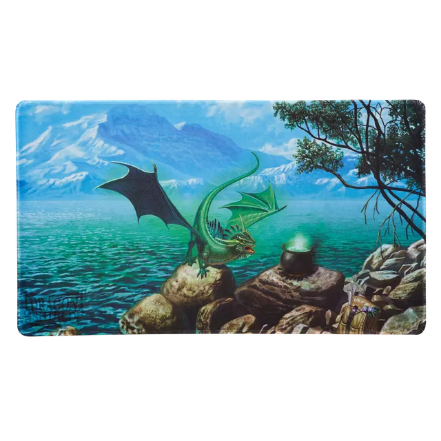 dragon-shield-tcg-playmat-bayaga-spielmatte-mint-matte-dragon image 1