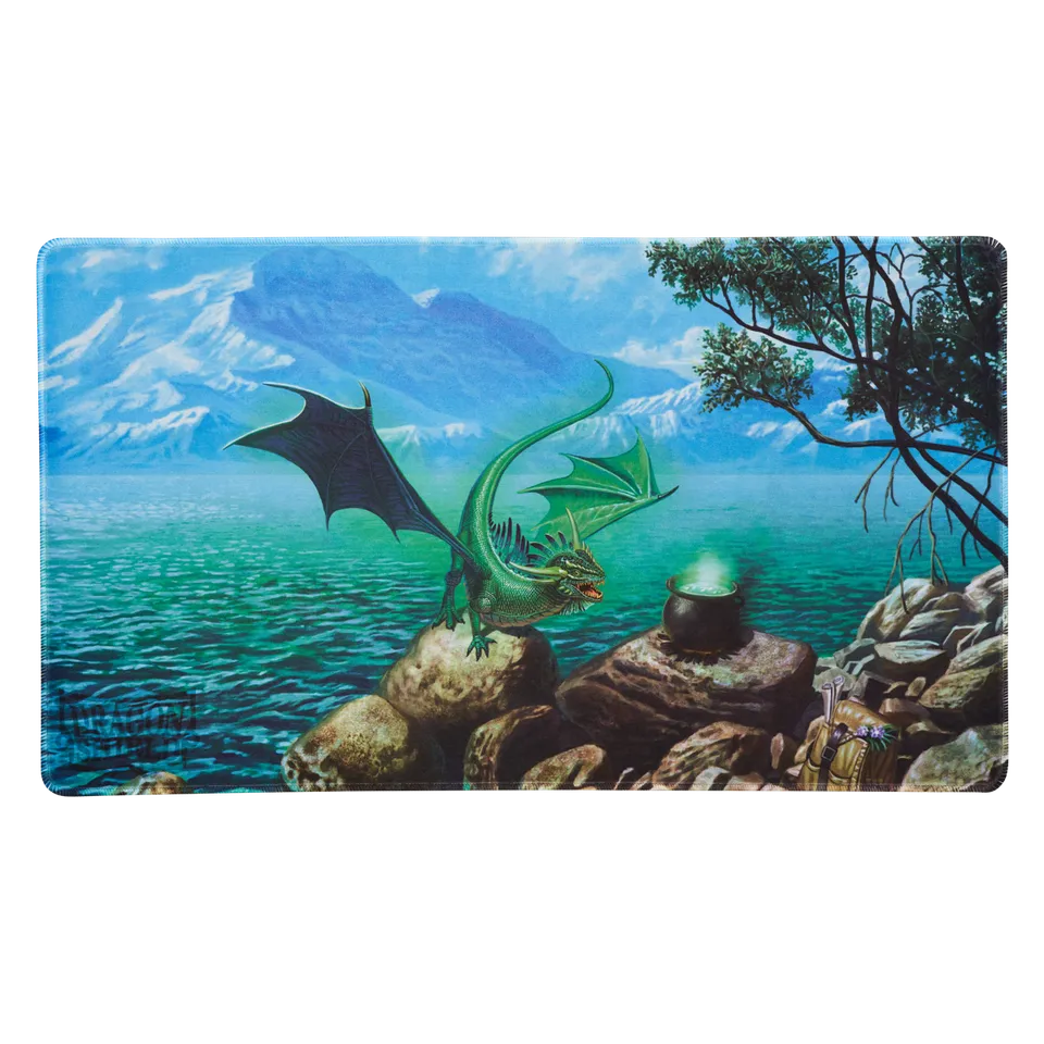dragon-shield-tcg-playmat-bayaga-spielmatte-mint-matte-dragon image 1