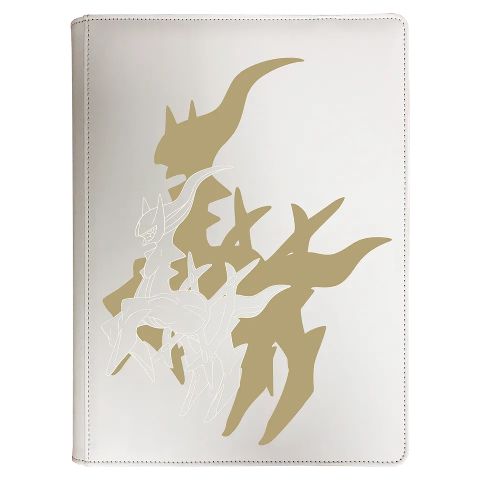 ultra-pro-elite-series-arceus-9-pocket-zippered-pro-binder-f-r-pok-mon image 1