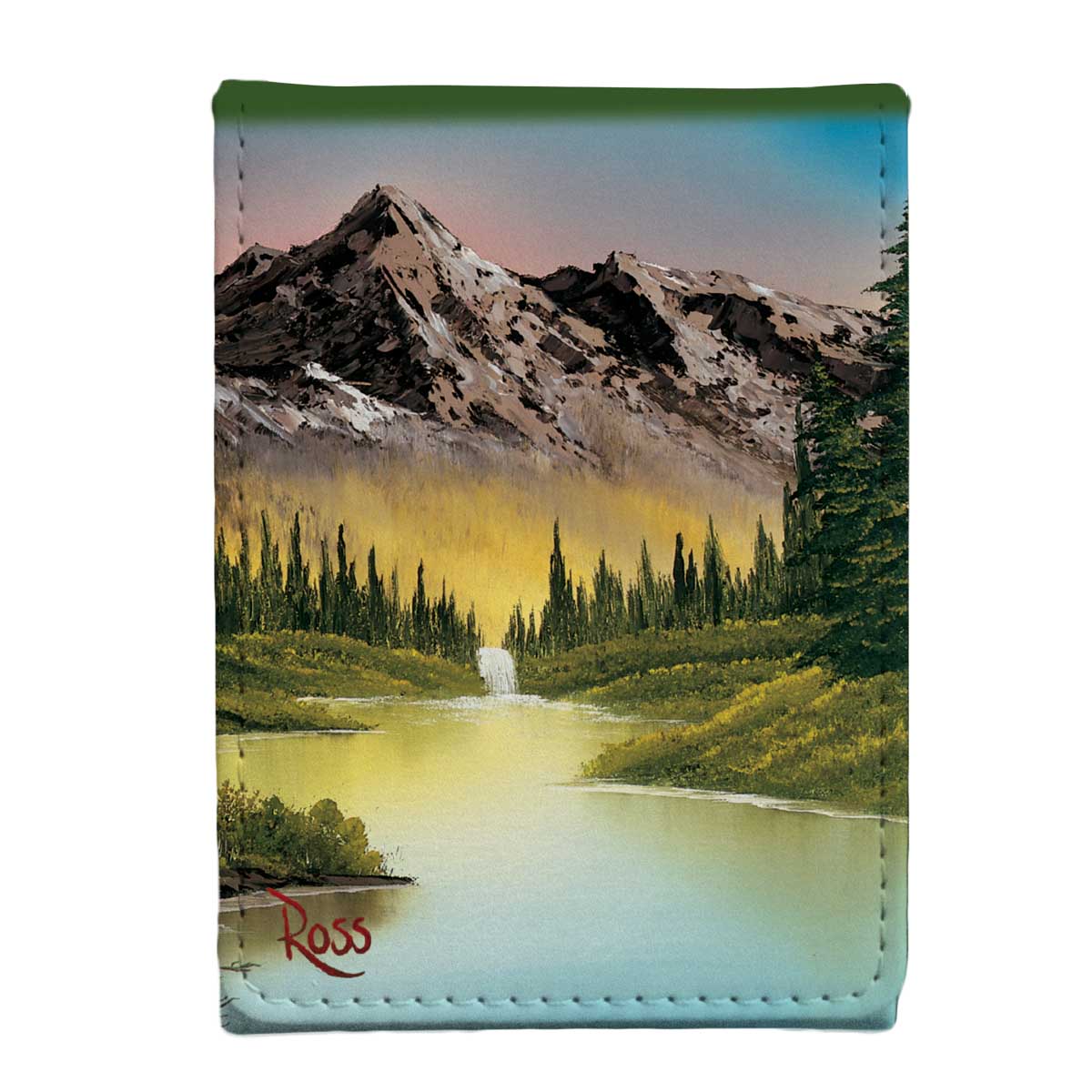 ultra-pro-bob-ross-mountain-retreat-alcove-flip-deck-box-f-r-trading-card-games image 2