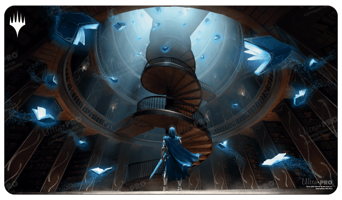 ultra-pro-wilds-of-eldraine-virtue-of-knowledge-standard-playmat-f-r-magic-the-g image 1