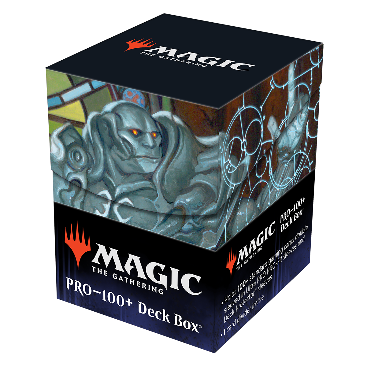 ultra-pro-dominaria-united-karn-living-legacy-100-deck-box-magic-the-gathering image 2