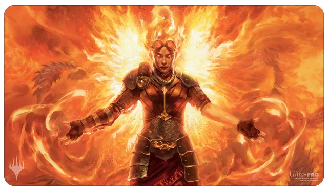 ultra-pro-march-of-the-machine-chandra-hope-s-beacon-standard-gaming-playmat-mtg image 1