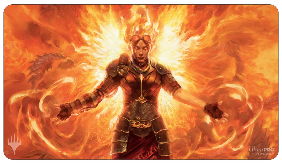 ultra-pro-march-of-the-machine-chandra-hope-s-beacon-standard-gaming-playmat-mtg image 1