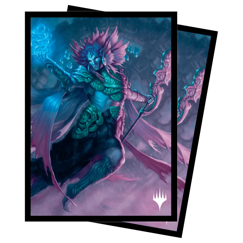 ultra-pro-the-lost-caverns-of-ixalan-hakbal-standard-deck-protector-sleeves-100c image 1