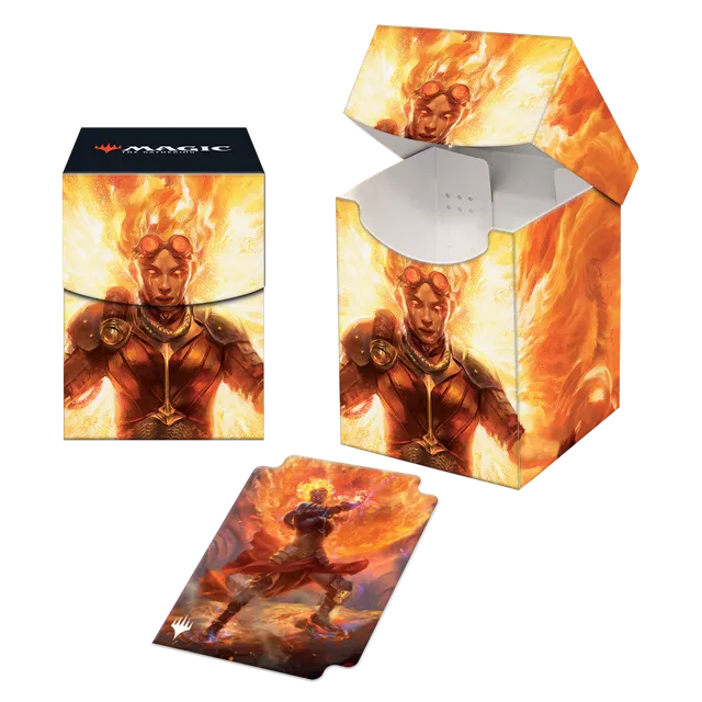 ultra-pro-march-of-the-machine-chandra-hope-s-beacon-100-deck-box-f-r-magic-the- image 1