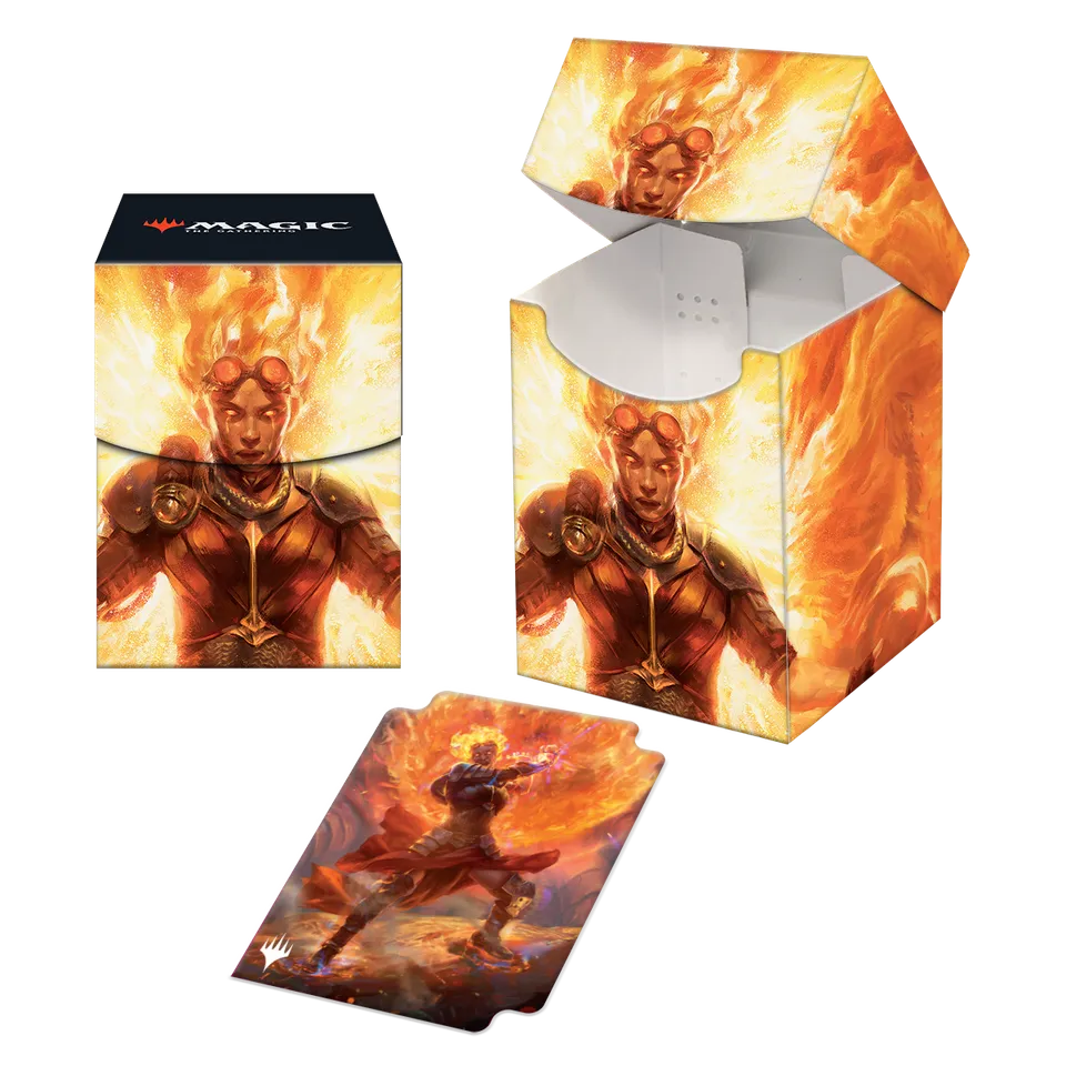 ultra-pro-march-of-the-machine-chandra-hope-s-beacon-100-deck-box-f-r-magic-the- image 1
