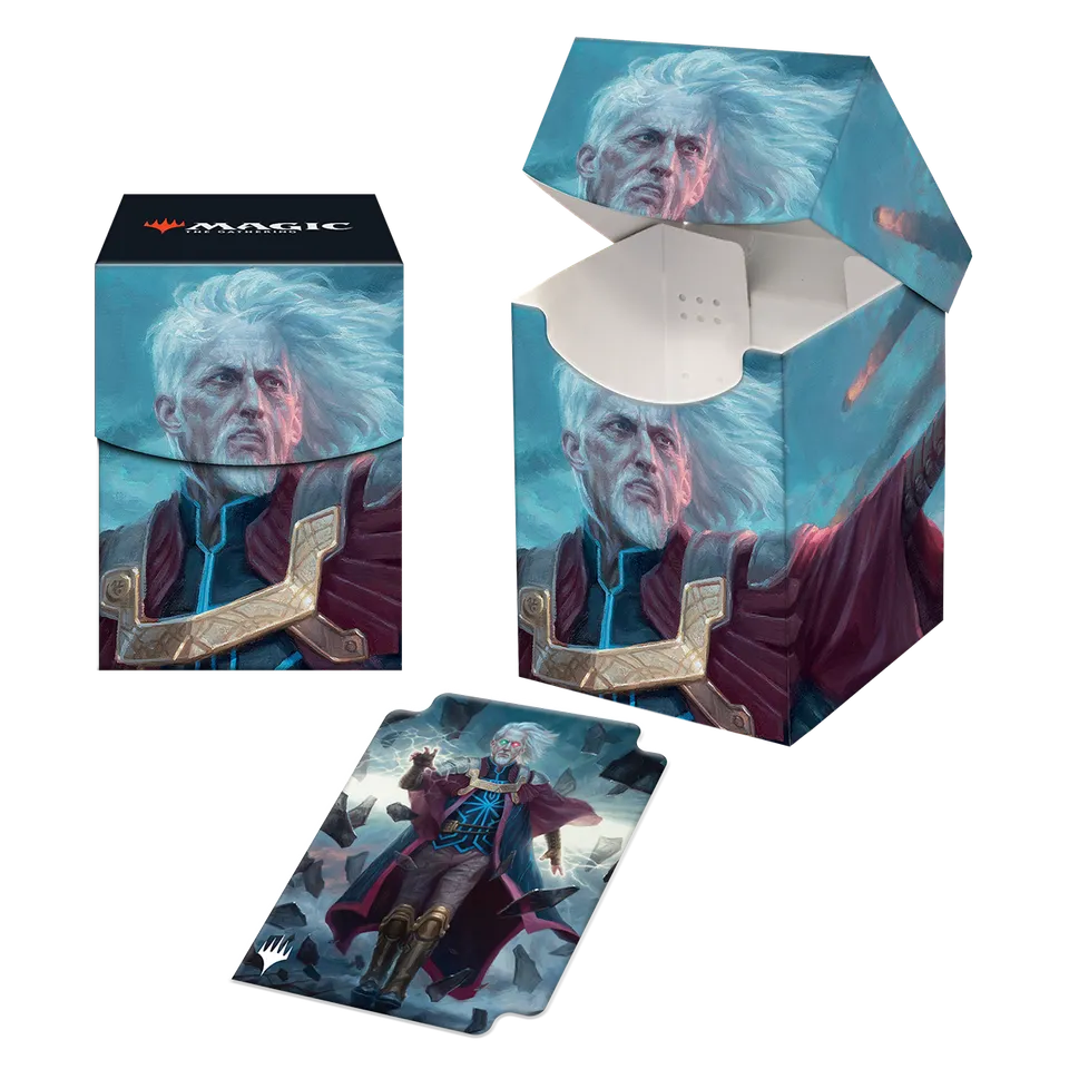 ultra-pro-the-brothers-war-urza-lord-protector-100-deck-box-f-r-magic-the-gather image 1