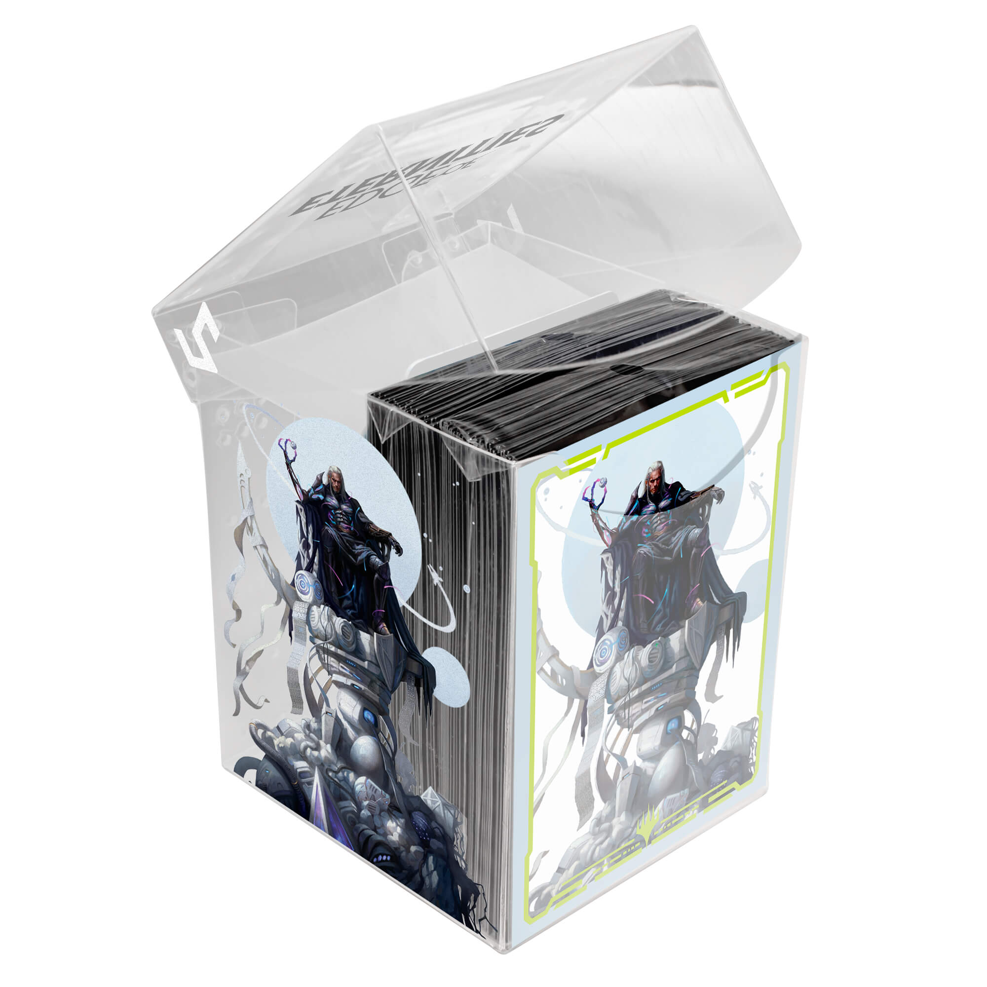 ultra-pro-edge-of-eternities-tezzeret-cruel-captain-100x-deck-protector-sleeves- image 6