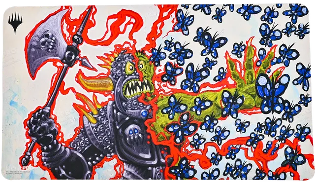 ultra-pro-playmat-double-masters-chaos-warp-standard-gaming-spielmatte-magic-the image 1