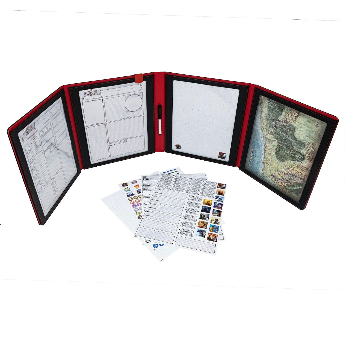 ultra-pro-premium-dungeon-master-s-screen-sichtschirm-aus-kunstleder-f-r-dungeon image 4