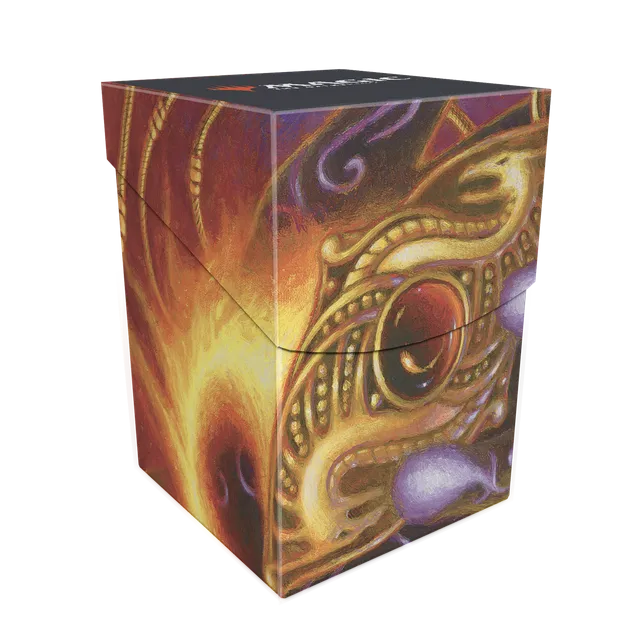 ultra-pro-modern-horizons-3-ruby-medallion-100-deck-box-f-r-magic-the-gathering image 1