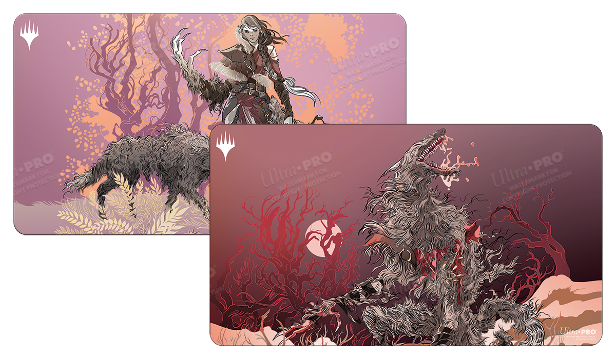 ultra-pro-innistrad-midnight-hunt-arlinn-the-pack-leader-doppelseitige-playmat-f image 3