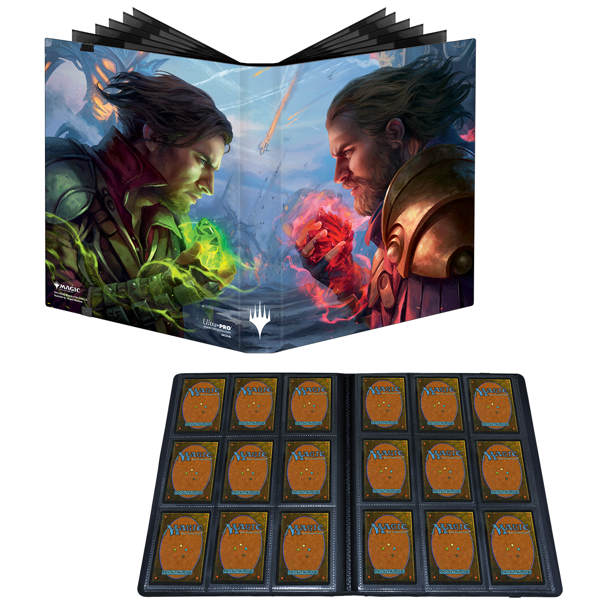 ultra-pro-the-brothers-war-draft-booster-art-9-pocket-pro-binder-f-r-magic-the-g image 2