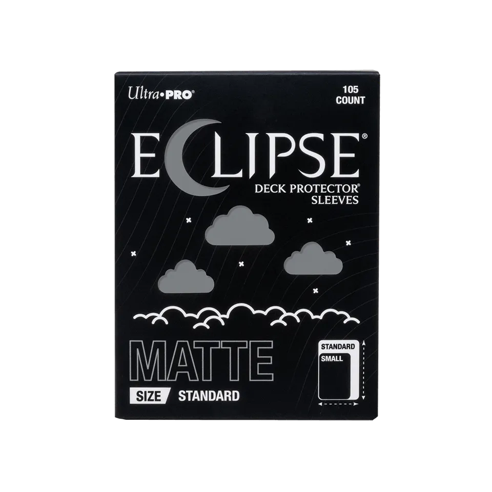 ultra-pro-eclipse-matte-standard-deck-protector-sleeves-smoke-grey-105-st-ck image 1
