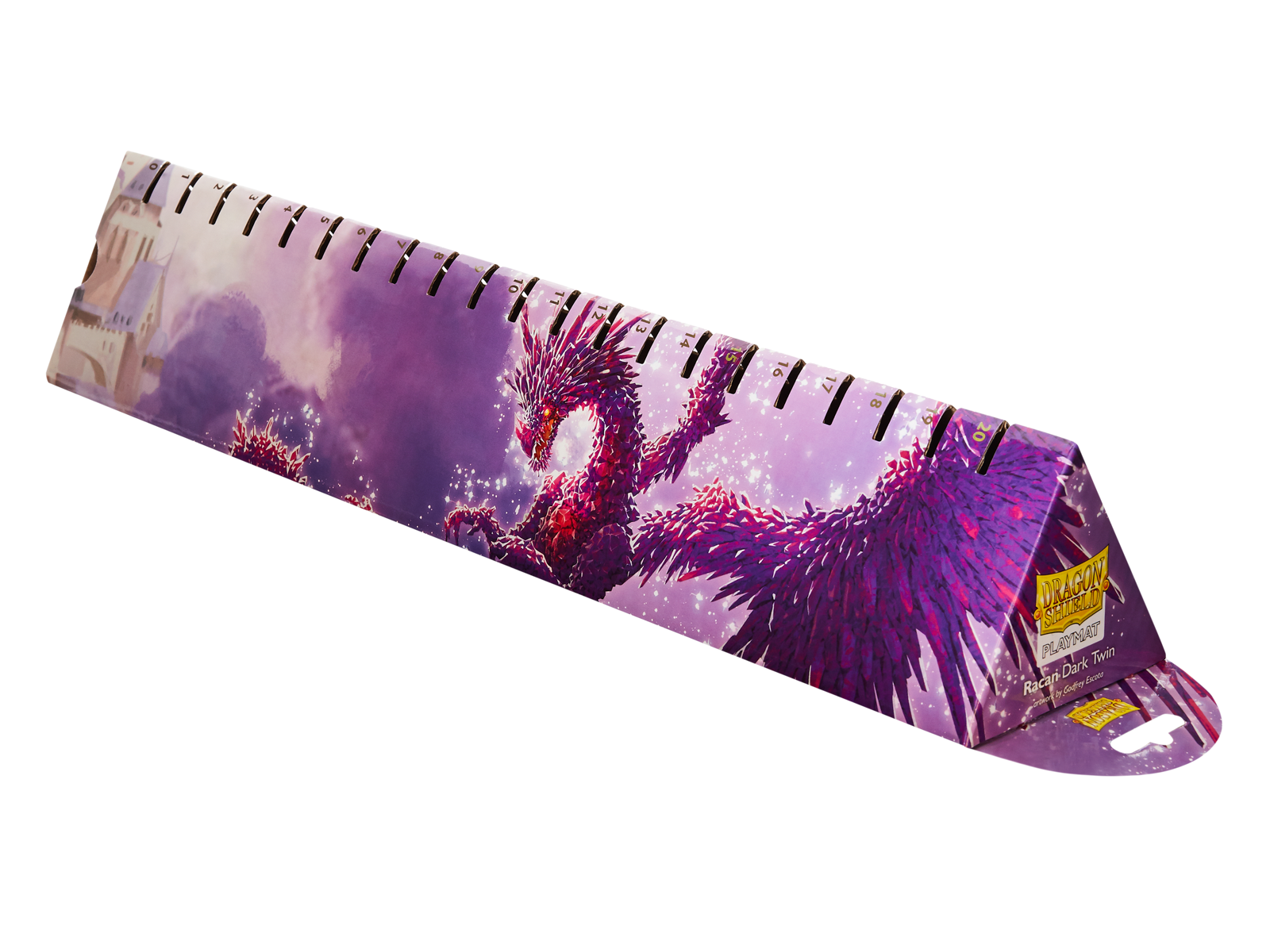 dragon-shield-tcg-playmat-racan-clear-purple-dragon-spielmatte image 2
