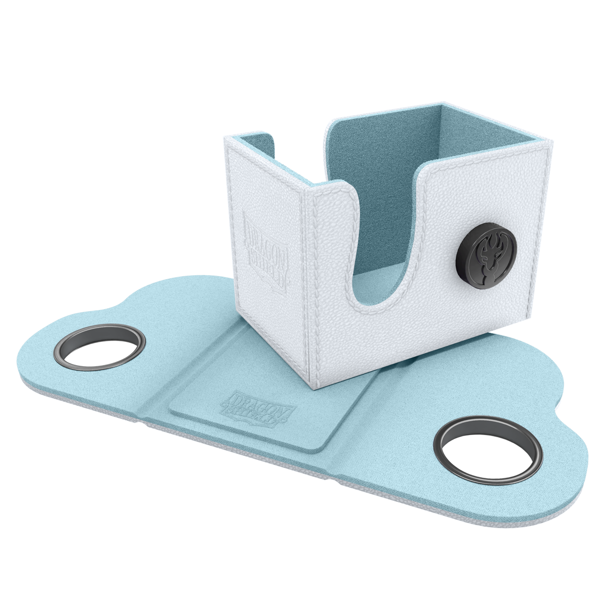 dragon-shield-dragon-box-80-deckbox-white-aqua image 8