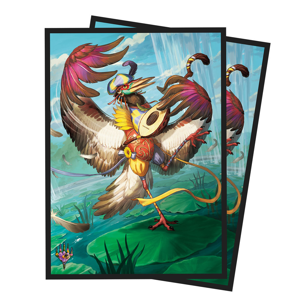 ultra-pro-bloomburrow-zinnia-valley-s-voice-deck-protector-sleeves-100ct-f-r-mag image 1