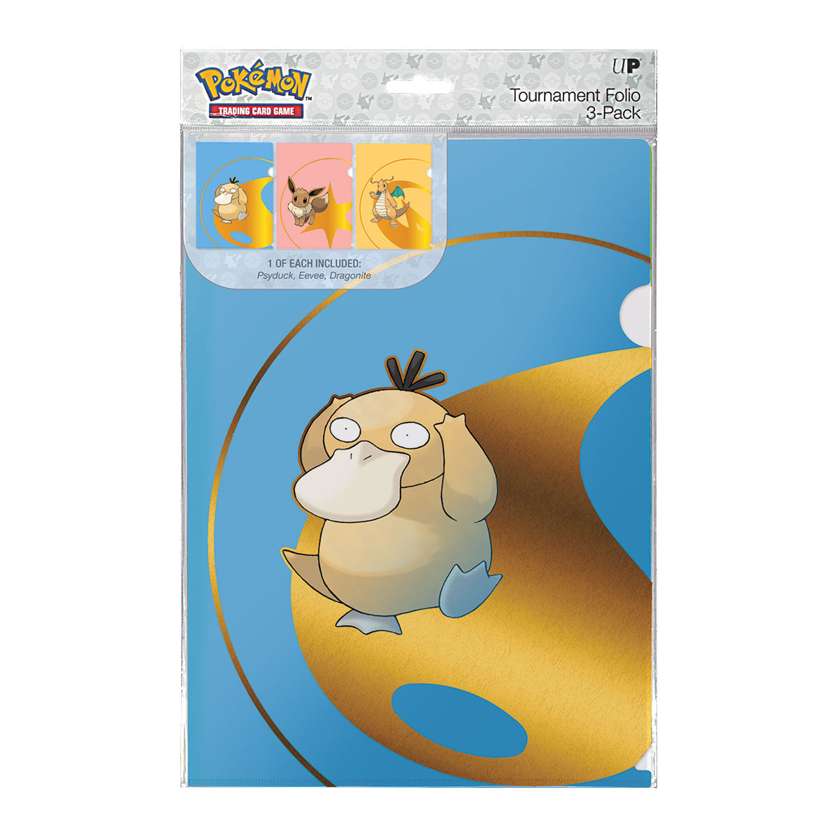 ultra-pro-pok-mon-tournament-folios-3er-pack-psyduck-eevee-und-dragonite image 5