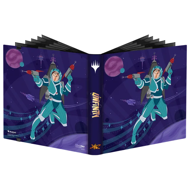ultra-pro-magic-the-gathering-unfinity-space-beleren-12-pocket-pro-binder image 1