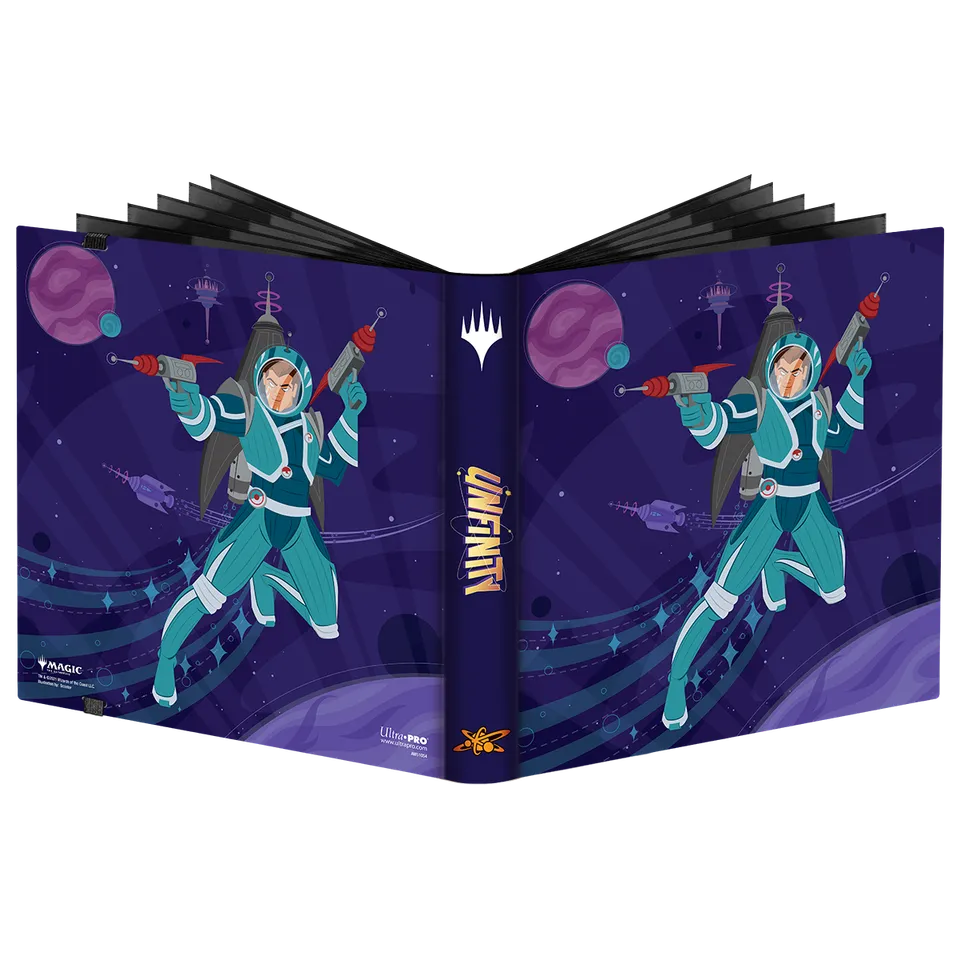 ultra-pro-magic-the-gathering-unfinity-space-beleren-12-pocket-pro-binder image 1