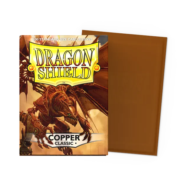 dragon-shield-copper-classic-sleeves-metallic-look image 1