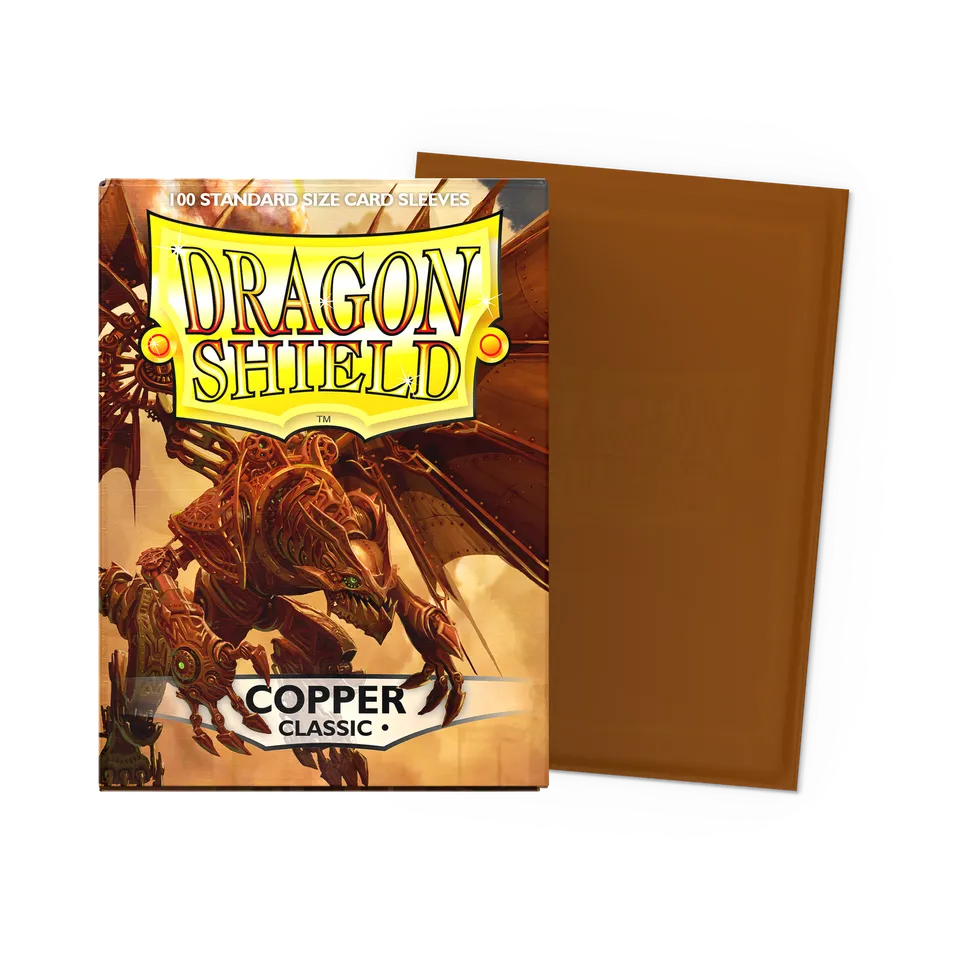 dragon-shield-copper-classic-sleeves-metallic-look image 1