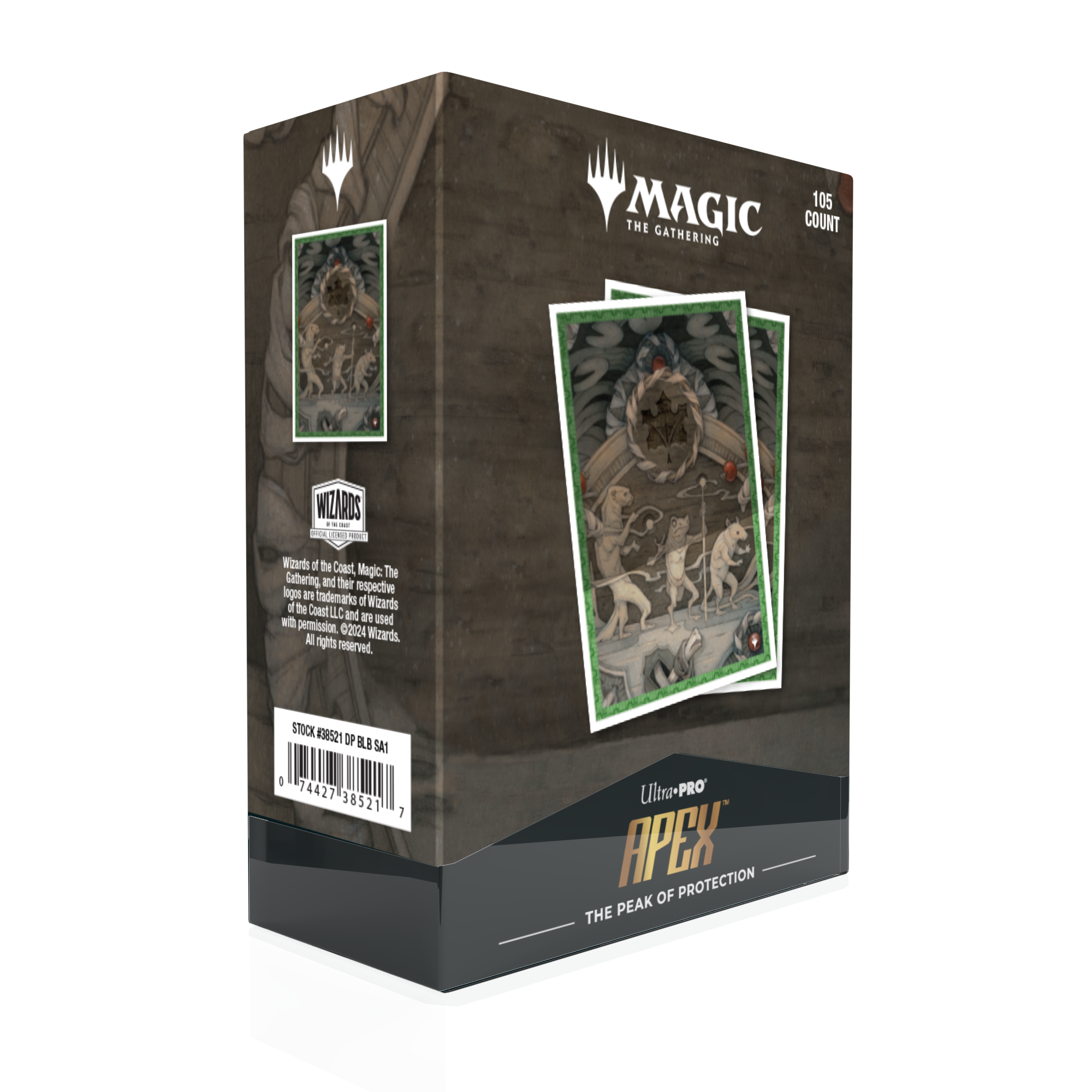 ultra-pro-bloomburrow-season-of-weaving-105ct-apex-deck-protector-sleeves-f-r-ma image 5