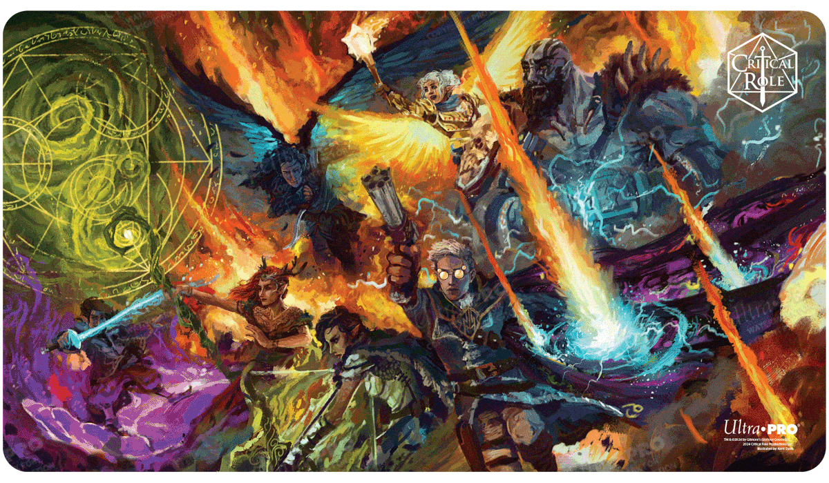 ultra-pro-critical-role-stitched-playmat-heroes-of-tal-dorei-vox-machina image 1